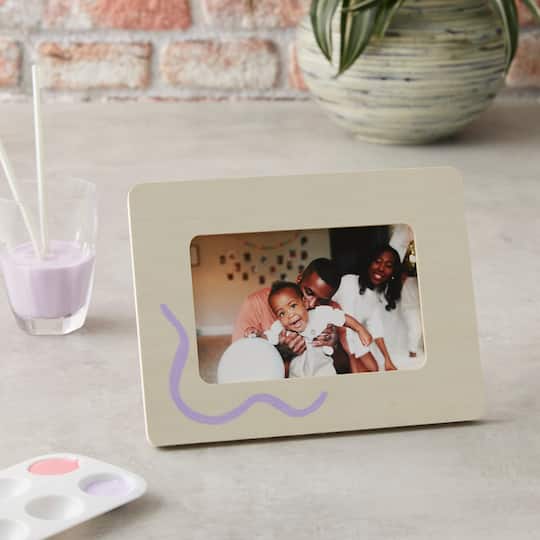 24 Pack: 4" x 6" Ready-to-Finish Wood Frame by Make Market®
